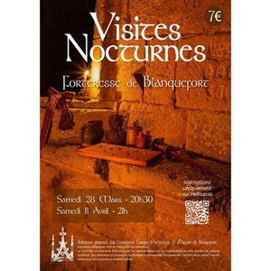 Illustration Visites nocturnes Forteresse de Blanquefort