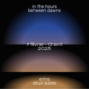 Illustration Visites sur le pouce // Exposition In The Hours Between Dawns