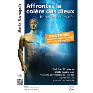 Illustration Visitez le Musée Electropolis dans le noir