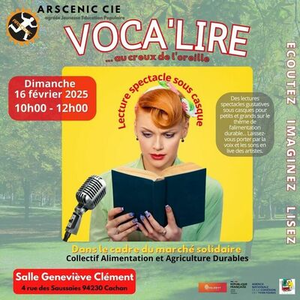 Illustration Voca'Lire... au creux de l'oreille