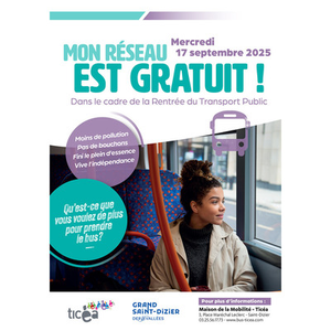 Illustration Voyagez gratuitement en bus