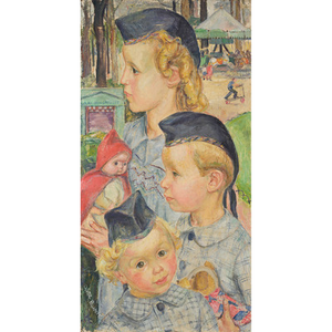 Illustration Week-end SPLASH autour de l'exposition "Odette Pauvert. La peinture pour ambition au temps de l’Art déco"