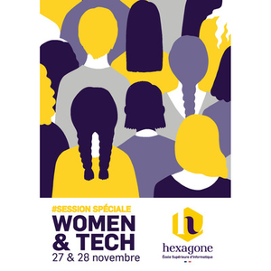 Illustration Women in tech