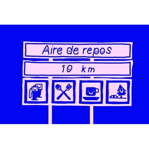 Illustration Workshop "Aire d'autoroute" avec Cyprien Desrez